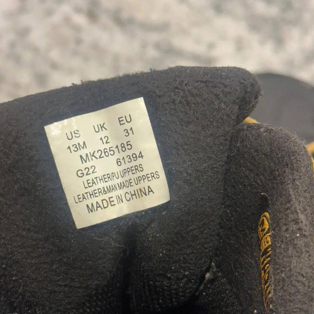 Merrell‎ Kids 13M Snow Quest Lite 3.0 Boots Yellow Black Waterproof Winter -25F